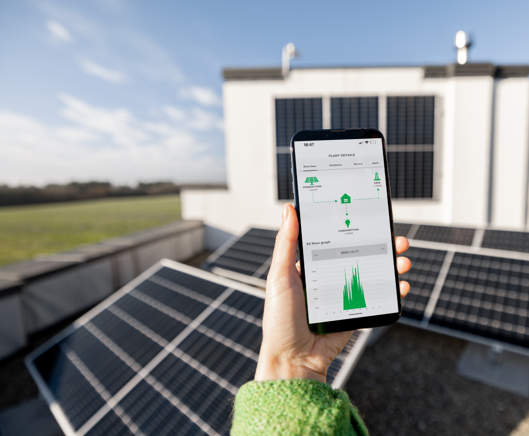 Long-term solar power solutions for residential areas
